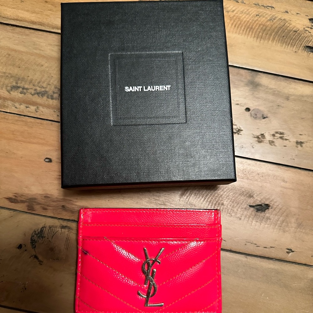 YSL Card Wallet